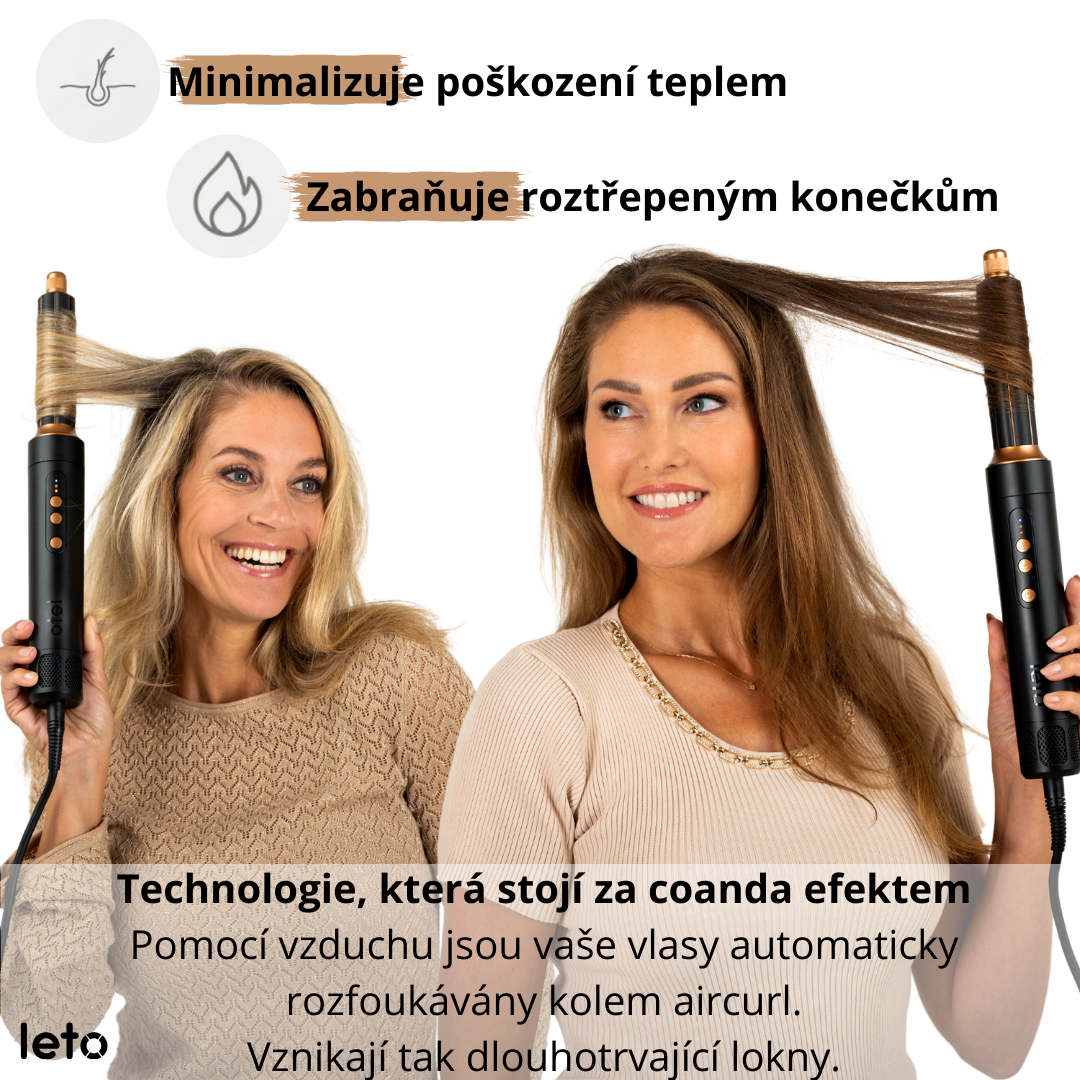 Leto Air7 Airstyler - 7 jedinečných funkcí