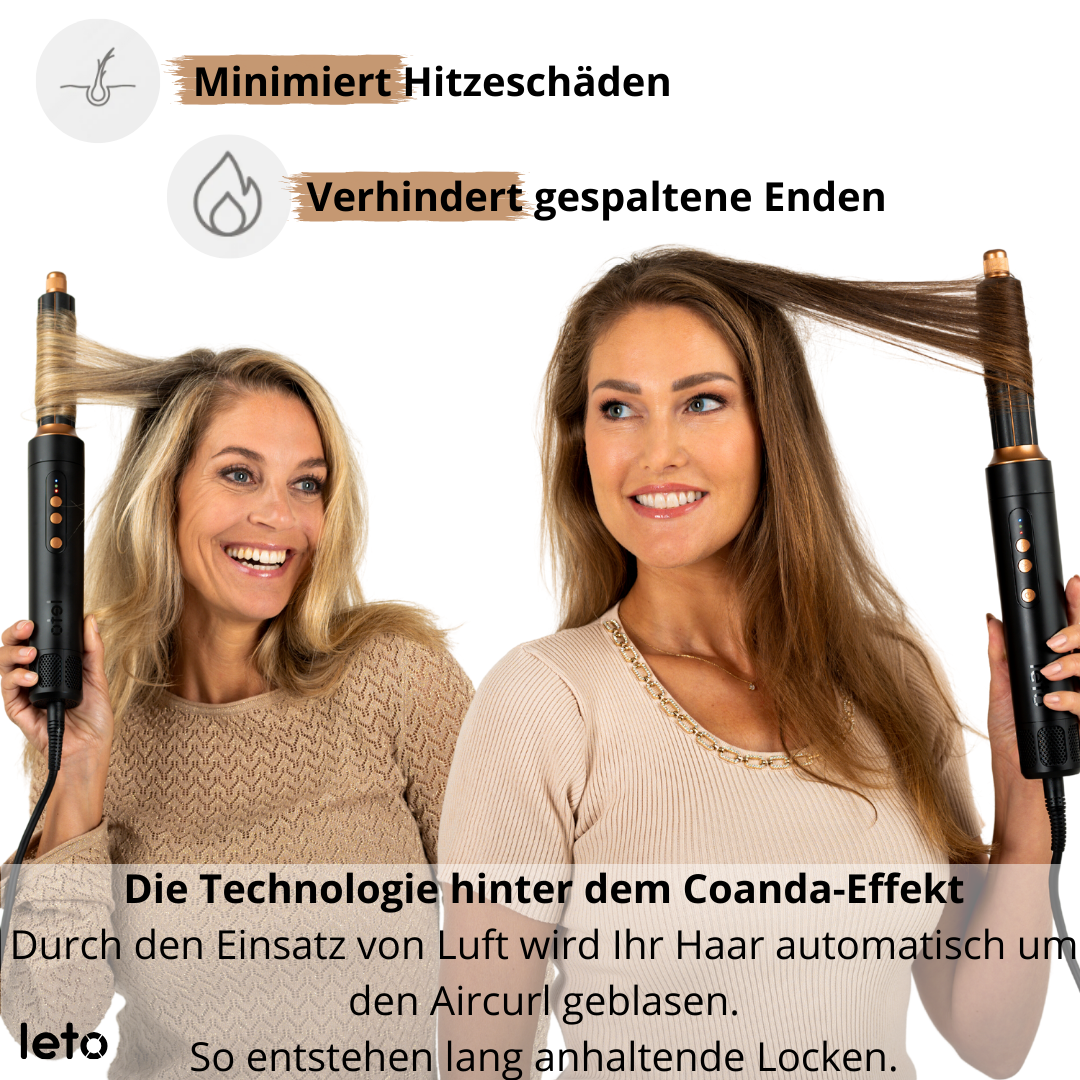 Leto Air7 Airstyler - 7 einzigartige Funktionen