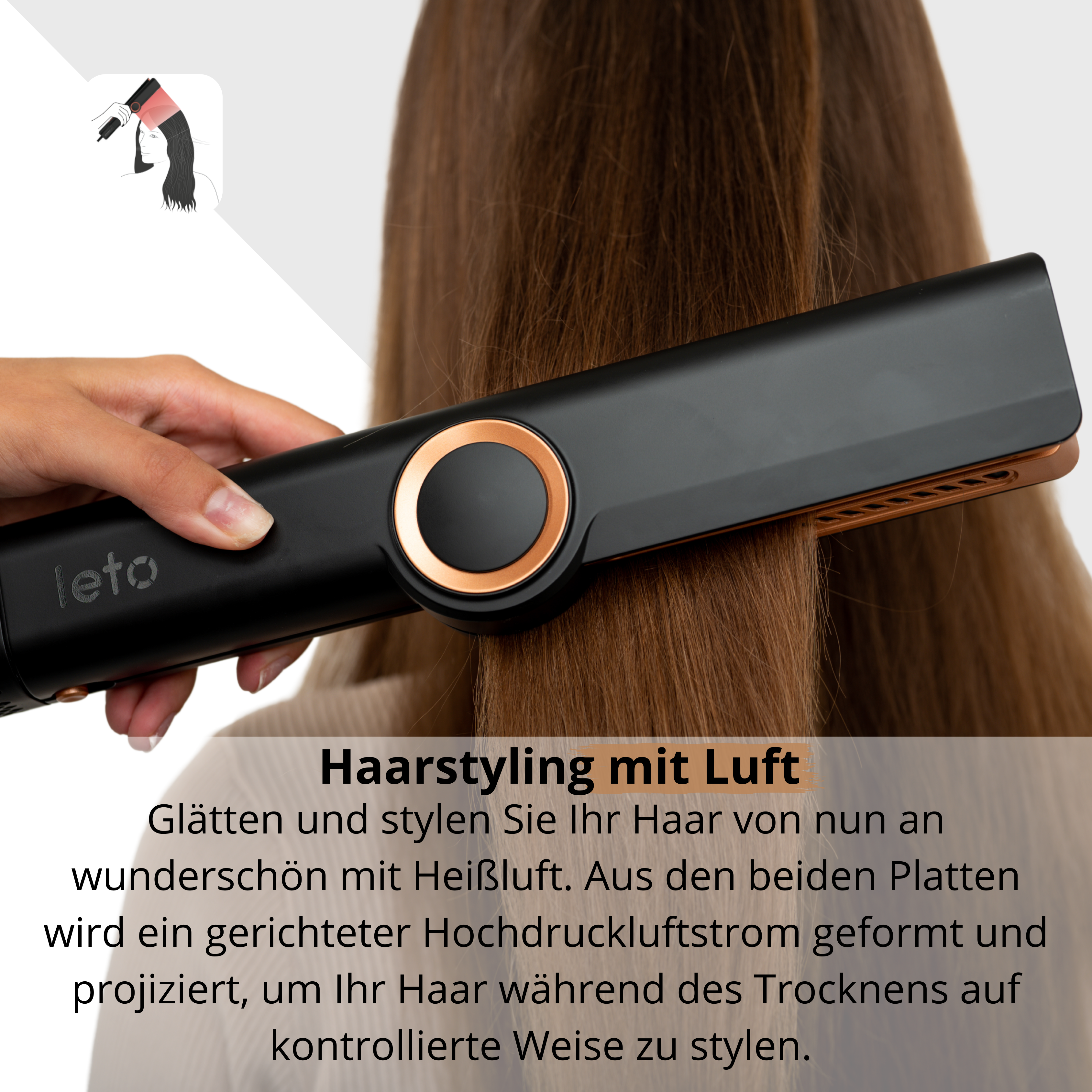 Leto Hairstrait - 2 einzigartige Funktionen