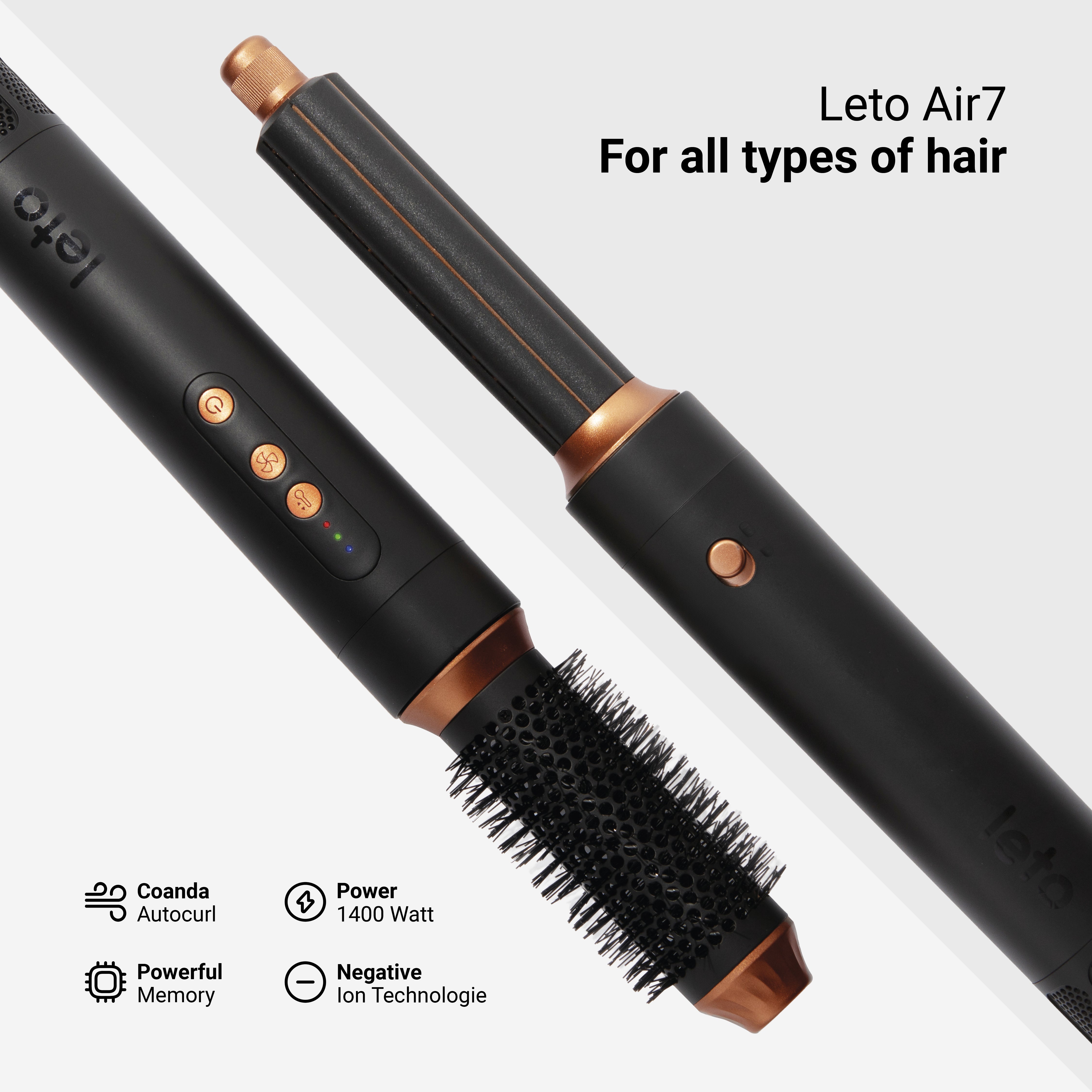 Leto Air7 Airstyler - 7 unique features